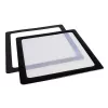 DEMCiflex Staubfilter 120 mm, quadratisch – Schwarz/Weiß