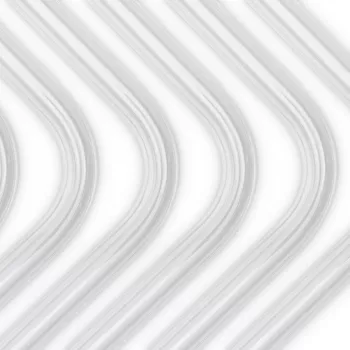 EK Water Blocks EK-Loop Hard Tube 14/10mm Acryl, 90-Grad-Bogen – 80 cm, 6 Stück