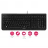 CHERRY KC 1000 Tastatur Home USB Schweizer Layout Schwarz