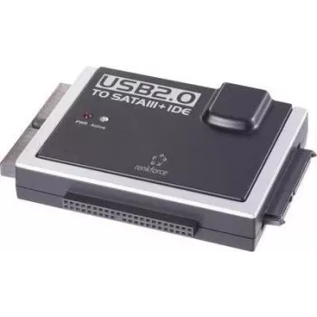 USB 2.0 auf IDE/SATA Konverter Renkforce P-ATA IDE – USB 2.0 Schnittstelle für PATA (IDE) und SATA Laufwerke