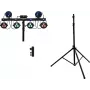 LED-Lichtset EUROLITE KLS Laser Bar Next FX mit M-4 Lautsprecherstativen