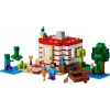 LEGO Minecraft Set 21275 TNT Dschungelhaus Bauspielzeug, 287 Teile, 2 Minifiguren, ab 8 Jahren