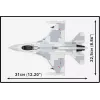 Konstruktionsset Cobi F-16C Fighting Falcon – 463 Teile, Modellbausatz im Maßstab