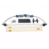 Compoundbogen POE LANG Firestar 25 lbs, Karbon/Aluminium-Konstruktion, 740 mm Länge, 3 Pfeile & Auflage