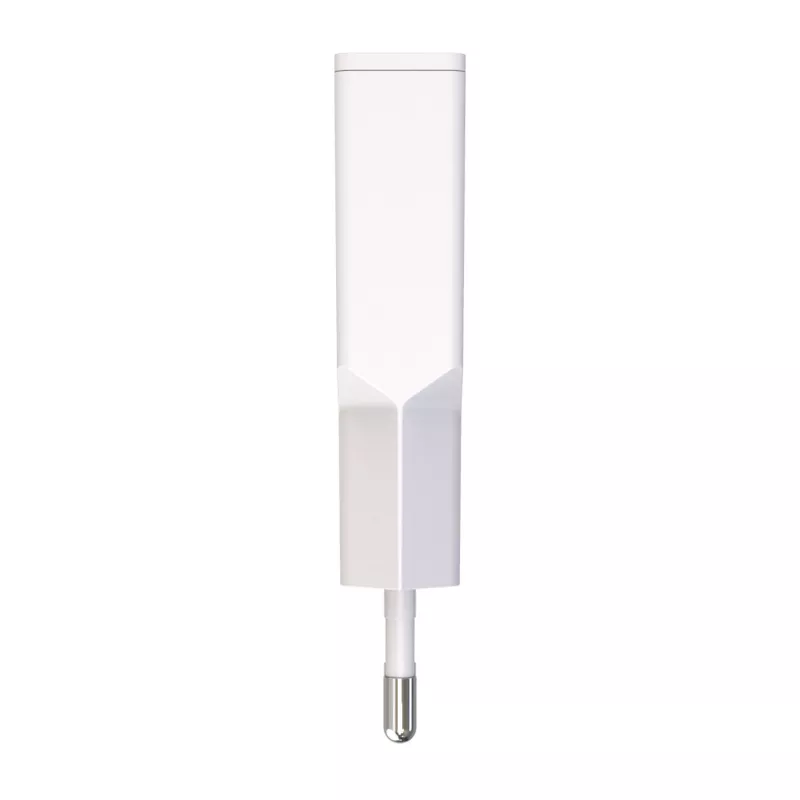 Wandladegerät Akyga AK-CH-27 30W USB-C USB-A PD GaN 5-20V / 1.5-3A weiß