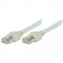 Tecline exertis Connect - Patch-Kabel - RJ-45 (M) zu RJ-45 (M) - 1 m - Foiled Unshielded Twisted Pair (F/UTP) - CAT 5e - Halogenfrei - Grau (72701)