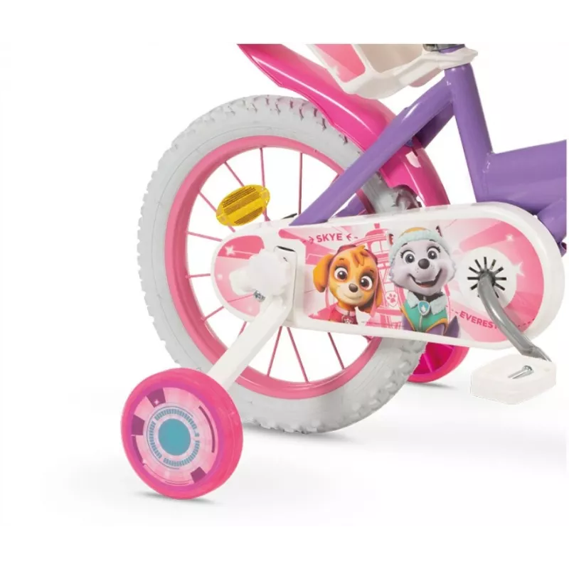 Kinderfahrrad 14 Paw Patrol Lila 1480 Mädchen TOIMSA