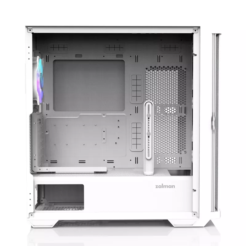 Zalman Z10 DUO ATX ZM-IF120 x4 Weiß