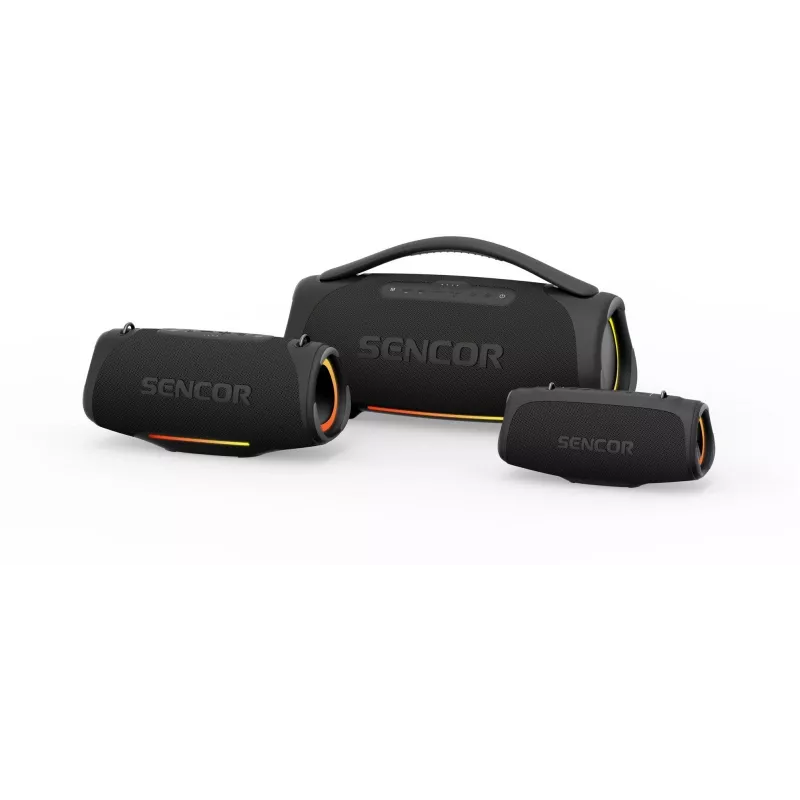 Tragbarer Bluetooth-Lautsprecher SENCOR RESONEX MIDI 80W, IPX7 wasserdicht