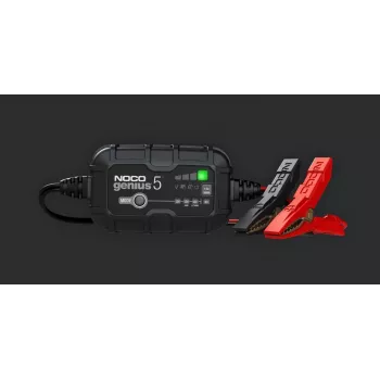 NOCO GENIUS5 5A Batterieladegerät für 6V/12V-Batterien mit Wartungs- und Entsulfatierungsfunktion