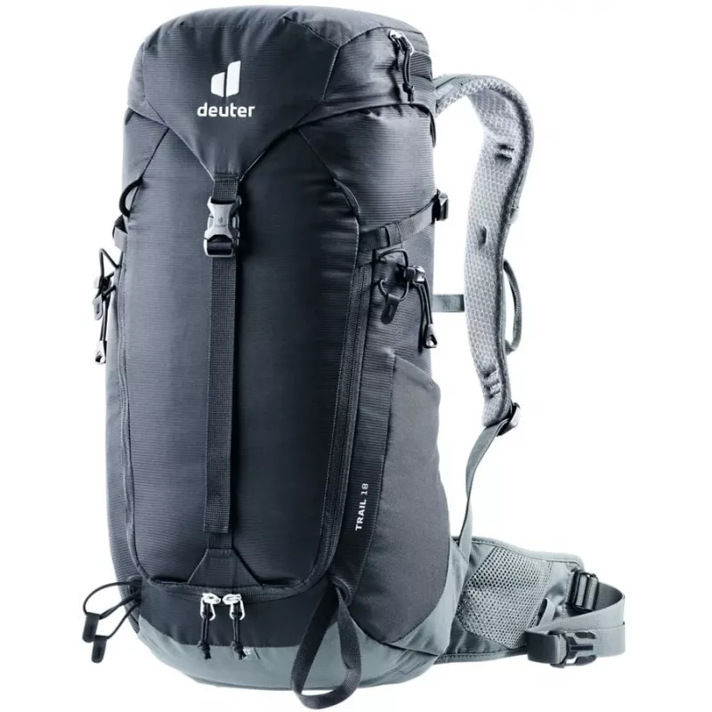 Rucksack DEUTER Trail 18 I — Tagesrucksack, 18 L, schwarz/schiefer