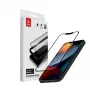 Gehärtetes Glas Displayschutz Crong für iPhone 16e / 14 / 13 / 13 Pro — 3D-Vollabdeckung