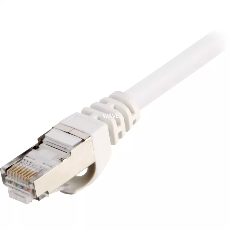 Netzwerkkabel Sharkoon RJ45 CAT.6 SFTP Weiß 15,0 m