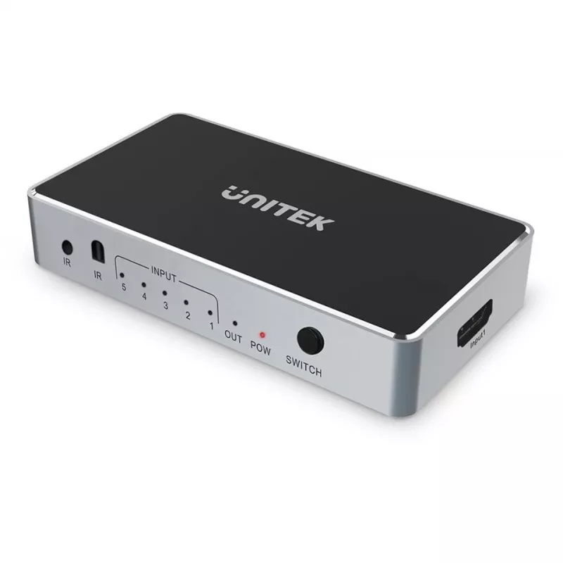 HDMI-Video-Umschalter Unitech V1110A 4K 1.4b 5V 1A