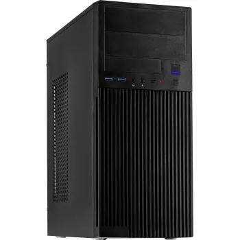 Computergehäuse INTER-TECH IT-2815 Linear, ATX, Schwarz