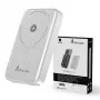 Extralink MagSafe 10000mAh Powerbank Weiß, 38,5Wh PD20W+15W USB-C USB-A