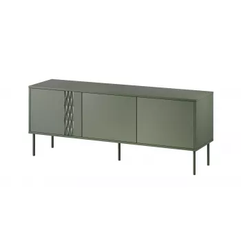 Cama RTV 3D TRESSE Schrank 150x40x55 matt grün