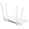 Tischrouter Cudy WR1200 Dualband Wi‑Fi 5 (802.11ac) 867 Mbit/s, 4x RJ‑45 LAN, Weiß
