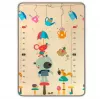 Play Foam Mat milly mally Modell 4688 — gerollte Schaumstoff-Spielmatte mit Bären- und Wal-Druck
