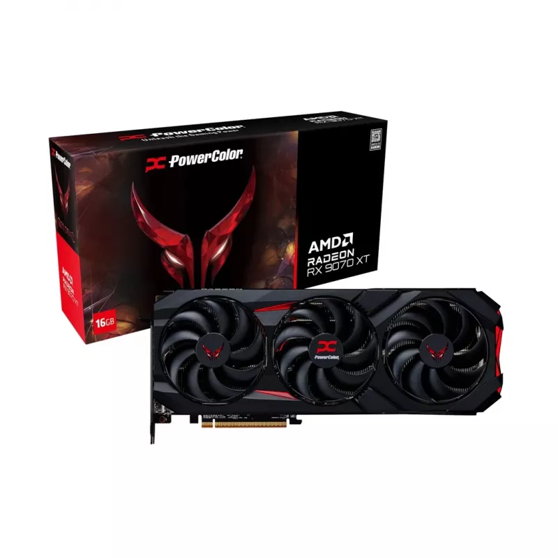 PowerColor Red Devil Radeon RX 9070 XT 16GB GDDR6 PCIe 4.0 Grafikkarte