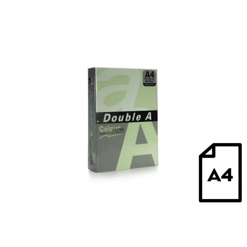 Farbpapier Double A, 80 g, A4, 500 Blatt, Lagoon