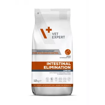 VET EXPERT Veterinary Diet Intestinal Elimination Dog – Trockenfutter für Hunde – 12 kg