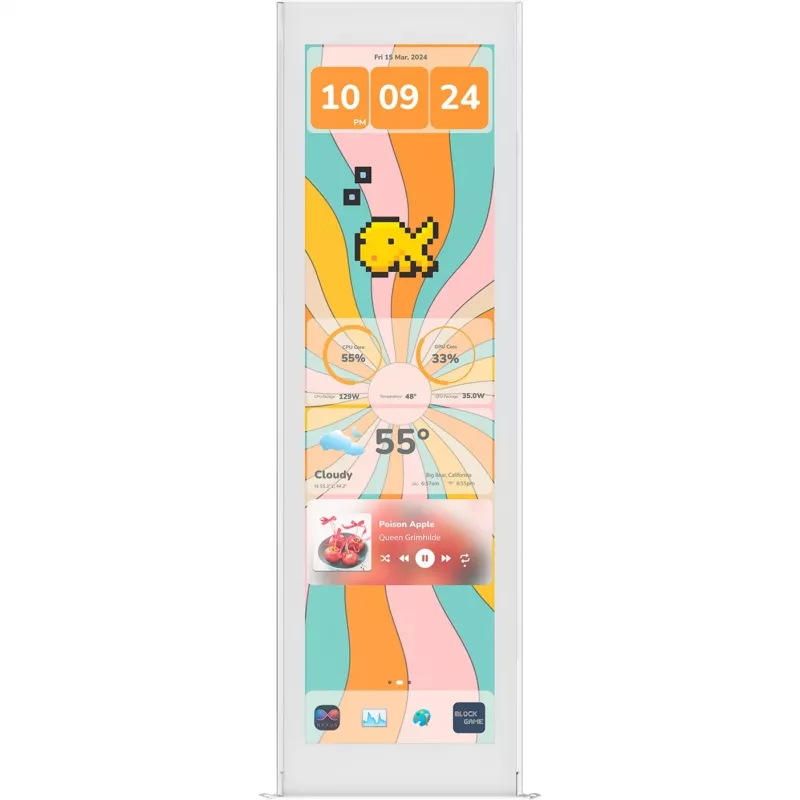 Y70 Touch Display Upgrade Snow Weiß (36,8 cm (14,5 Zoll), Weiß, 14,5-Zoll-Touchscreen)