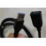 Microconnect MC-ITH-USB3AAF-002 USB-Kabel USB 3.2 Gen 1 (3.1 Gen 1) 1,8 m USB A Schwarz