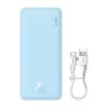 Baseus Airpow Lithium-Polymer (LiPo) 20000 mAh Blau
