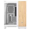 Computergehäuse Corsair CC-9011288-WW Midi Tower Bambus, Weiß