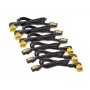 APC Stromkabelset (6 St.), arretierbar, C13 auf C14 (90°-Winkel), 1,2 m