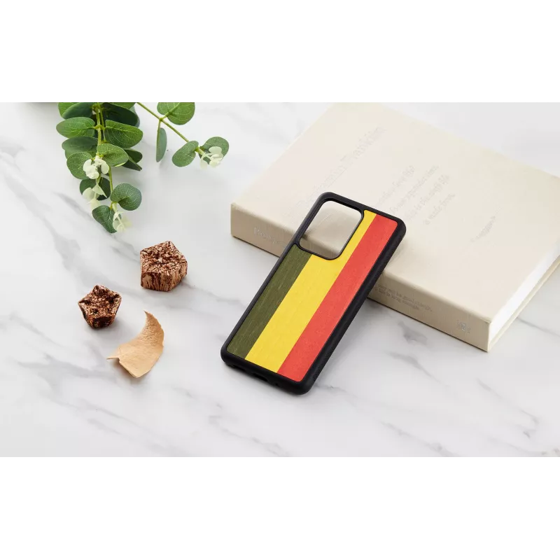 Handyhülle Man and Wood für Samsung Galaxy S20 Ultra — reggae Schwarz