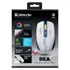 Kabellose Gaming-Maus DEFENDER MM-282 RF — beidhändig, optisch 1800 DPI, 5 Tasten, USB, batteriebetrieben