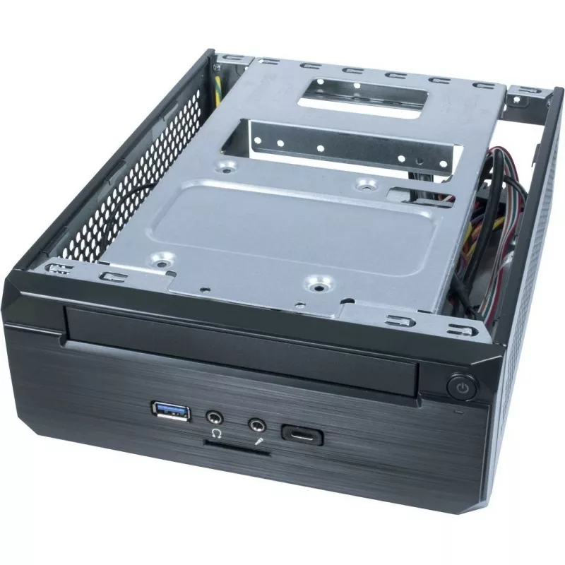 INTER-TECH ITX MW-02 Type C 3.0 inkl. ext USB 3.0 Type C-Anschluss inkl. schlank-DVD-Laufwerkschacht (88881246)
