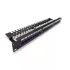 DIGITUS Professional DN-91624U - Patch Panel - RJ-45 X 24 - Schwarz, RAL 9005 - 1U (19 inch)