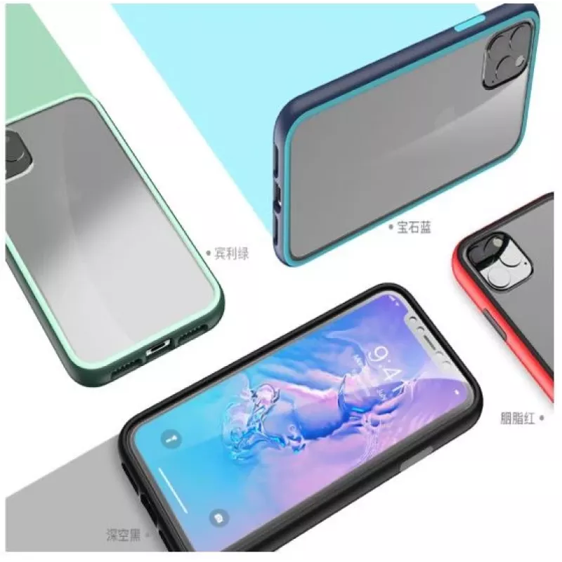 Handyhülle COMMA Joy für iPhone 11 Pro — stoßfest, blau