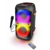 Esperanza EP156 BT FM LED RGB KARAOKE Lautsprecher Schwarz 20W