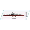 Marineschiffmodell COBI COBI-4839 Bausatz 1:300 Länge 870 mm Höhe 215 mm