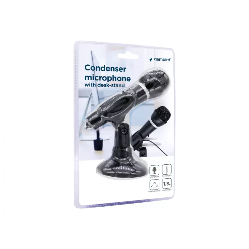 Mikrofon Kondensator/Tischständer MIC-D-04 GEMBIRD