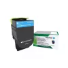 Lexmark 71B2HC0 Tonerkartusche 1 Stück Original Cyan