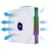120 mm ARGB PWM Wireless LCD Gehäuselüfter Lian Li UNI FAN TL mit LCD-Display