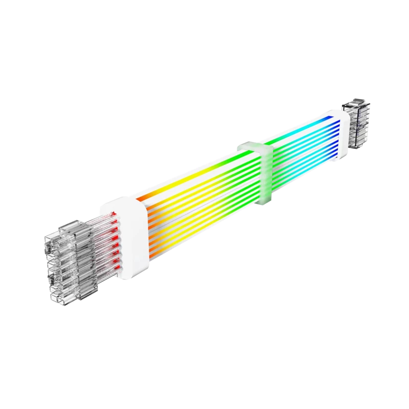 Gamemax | PSU-Verlängerungskabel | VGA/CPU 2x8PIN-B | Weiß