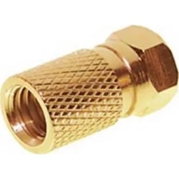 F-Stecker ShiverPeaks FAS-G 7.5 vergoldet für 7,5 mm Koaxialkabel