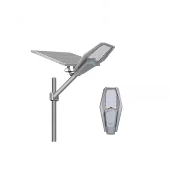 Solar-Sicherheitsleuchte volt polska WARRIOR 360 mit 40W-Panel, 36.000-mAh-Akku und Fernbedienung
