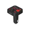 SAVIO FM-Sender, Bluetooth 5.3, QC 3.0-Ladegerät, LED-Display, Bass Boost, TR-15, schwarz