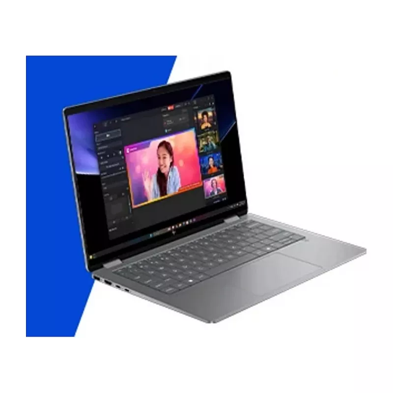 HP OmniBook X Flip Next Gen AI Laptop 14-fm0056ng - Flip-Design - Intel Core Ultra 5 226V / 2,1 GHz - Win 11 Home - Arc Graphics 130V - 16 GB RAM - 512 GB SSD NVMe - 35,6 cm (14)