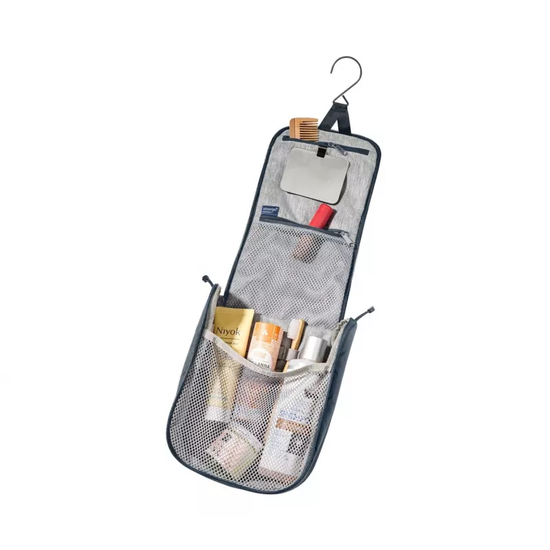 Kulturbeutel DEUTER Wash Center I — kompakte Reise-Waschtasche, schwarz