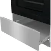 Gorenje GKS5C71XF freistehender Herd mit Backofen Silber