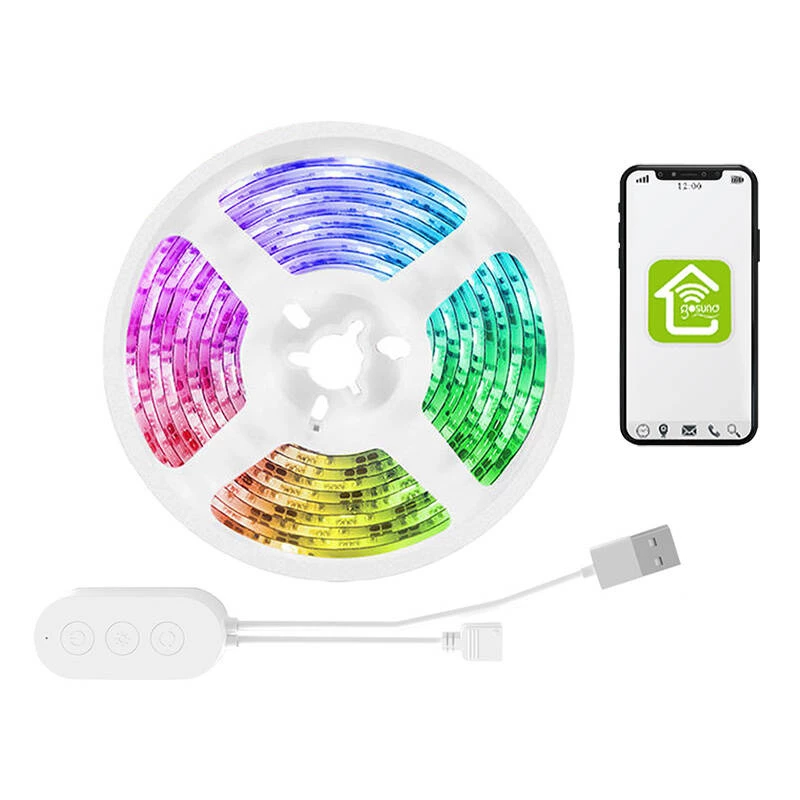 LED-Streifen Gosund SL1 WiFi RGB 2,8 m – Tuya-kompatible smarte Beleuchtung