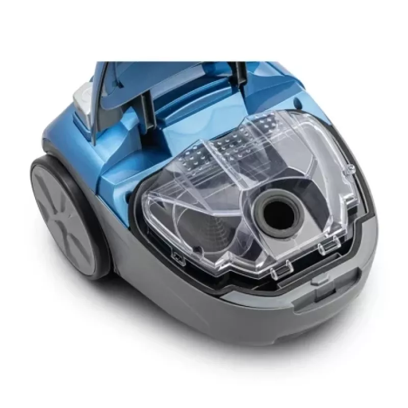 Beutelloser Staubsauger ZELMER ZVC032P Blau 1200 W, kompaktes Kanisterdesign